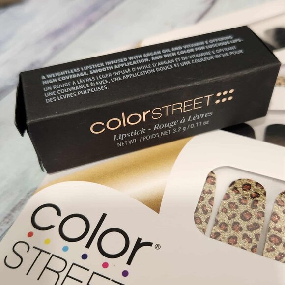 Retired Color Street Nail Strip and Lipstick Bundle - Picture 2 of 8